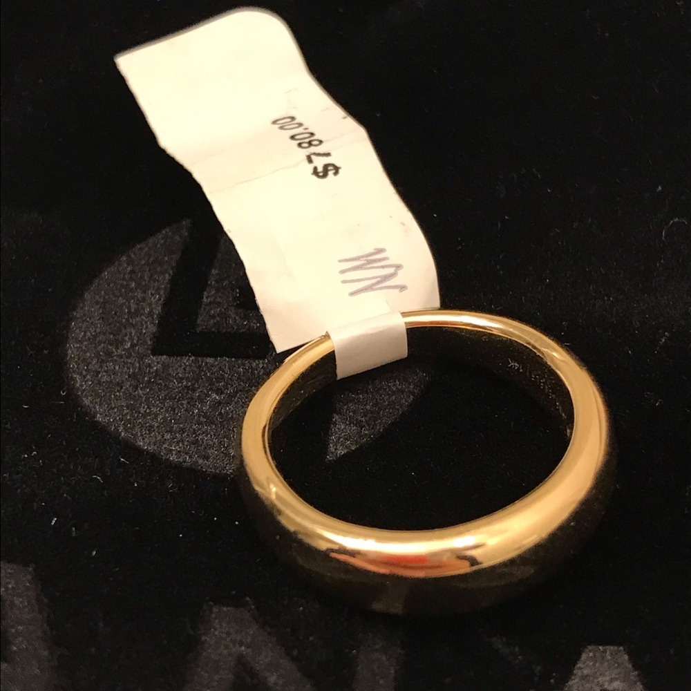 Lana Jewelry Royale Yellow Gold Dome Ring - Size 7 - Picture 2 of 10